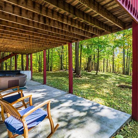 Hot Tub, Large Deck, Wifi, Fire Pit At Chalet Cabin Morton Grove Zewnętrze zdjęcie