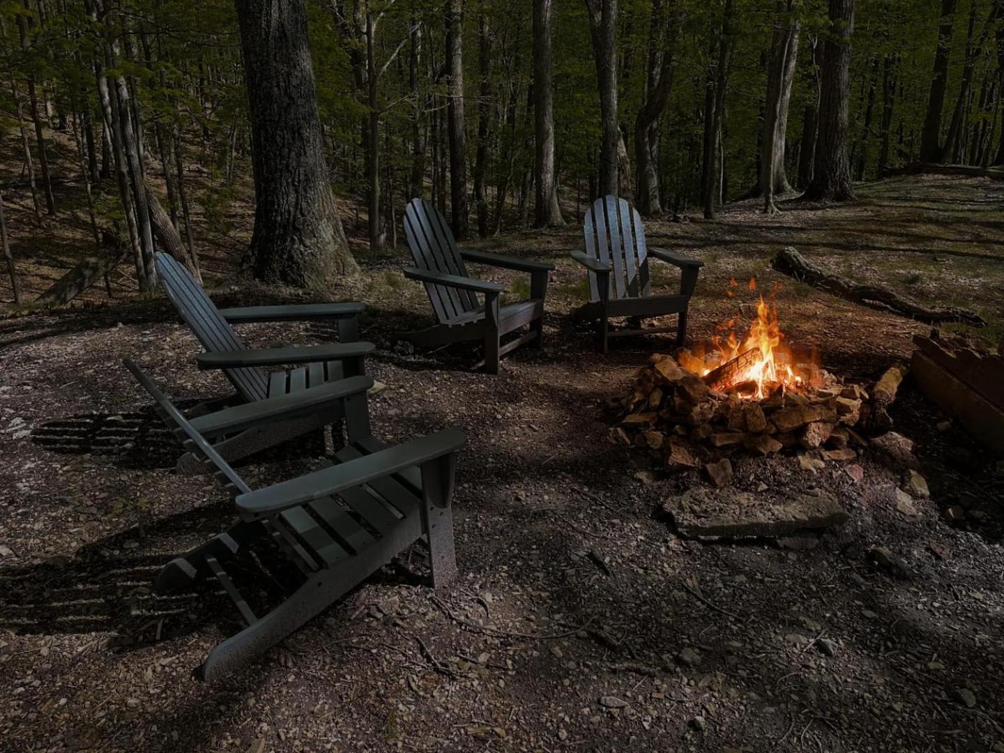 Hot Tub, Large Deck, Wifi, Fire Pit At Chalet Cabin Morton Grove Zewnętrze zdjęcie