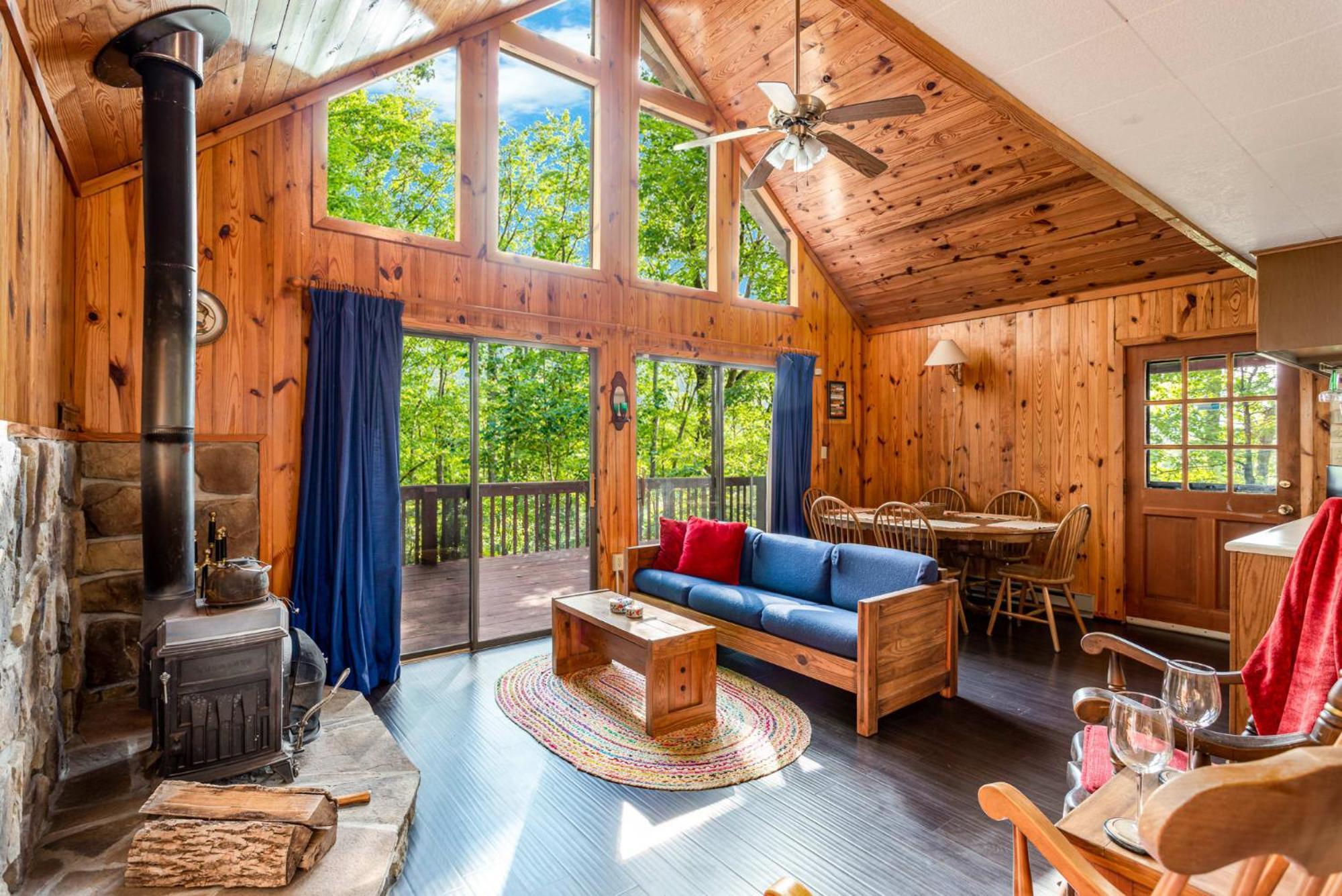 Hot Tub, Large Deck, Wifi, Fire Pit At Chalet Cabin Morton Grove Zewnętrze zdjęcie